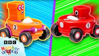 Numberblocks Mission HQ - Ep 4/5 | Full Episode - 🌟✨ Ultimate High Speed Racing Adventure! 🚗