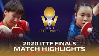 Wang Manyu vs Mima Ito | Bank of Communications 2020 ITTF Finals (1/2)