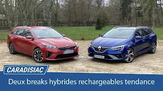 Comparatif – Kia Ceed SW PHEV VS Renault Mégane Estate SW PHEV : breaks tendance