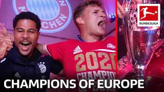 Bayern München's Winner Celebrations After The Champions League Final 2019/20