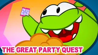 The Great Party Quest 🤩 Om Nom Stories 🟢 Cartoon For Kids Super Toons TV