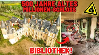 LOSTPLACE // Abandoned FAIRYTALE CASTLE found! 🇫🇷🏰 MILLION EUROS ARE GOING DOWN 💸😱