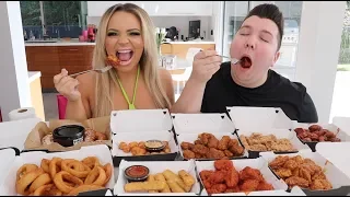 BUFFALO WILD WINGS MUKBANG w/ NIKOCADO AVOCADO!