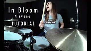 In bloom - Nirvana - Drum tutorial by Leire Colomo