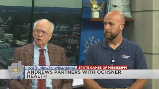 Dr. James Andrews & Athletic Trainer David Jones talk sports medicine