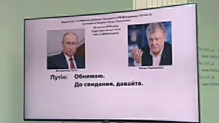 Разговор предположительно Порошенко и Путина в 2015 году