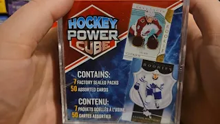 Mystery Power Cubes!! Opening (3) MJ holding Walmart Hockey Power Mystery Cubes