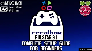 Ultimate Recalbox Pulstar 9.1 Easy Setup Guide For RPi #recalbox #emulator #frontend