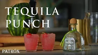 Easy Watermelon Tequila Punch | Patrón Tequila