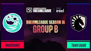 Dota2 - beastcoast vs Team Liquid - Game 1 - DreamLeague Season 19 - Group B