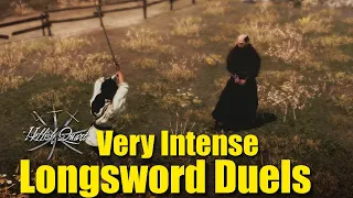 Intense Longsword duels compliation | Hellish Quart Gameplay