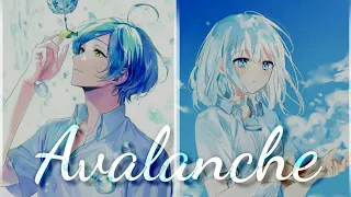 Nightcore - Avalanche(lyrics); Nick Jonas feat. Demi lovato