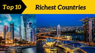 Top 10 Richest Countries in the World | Wealthy Countries | GDP @Top10Discoverist