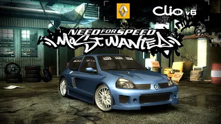 NFS MW / REDUX MOD / RENAULT CLIO V6 JUNKMAN TUNING/ 1080p60fps