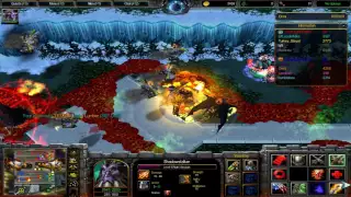 Warcraft 3 TFT - Hero Line Wars RoC #1