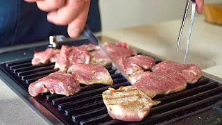 A friend from Spain taught me how to cook pork tenderloin so deliciously! Delicious! ASMR
