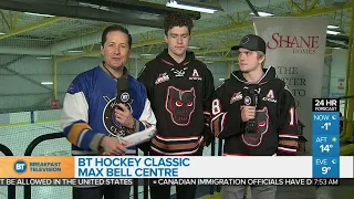 Hitmen Players Dakota Krebs & Riley Stotts