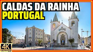 Caldas da Rainha, Portugal - An Artistic and Historical City! North of Lisbon [4K]