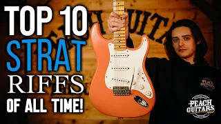 The Top 10 Strat Riffs of All Time!