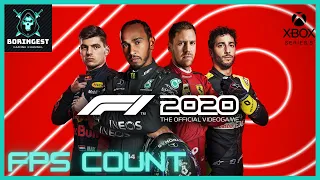 F1 2020: 60FPS on Xbox Series S