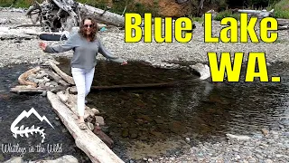 Exploring Blue Lake, WA #icywater #gorgeousviews