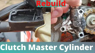 how to rebuild ktm clutch slave cylinder