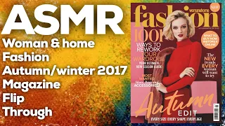 ASMR Woman & home fashion magazine flip through, StevenAntonyASMR