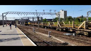 Network Rail class 97's arrive at Crewe