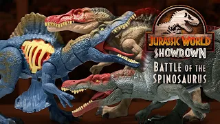 Mattel Jurassic World: Battle of the Spinosaurus Toy Showdown / collectjurassic.com