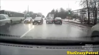 Подборка аварий и ДТП февраль 2013 (11) New best car crash compilation