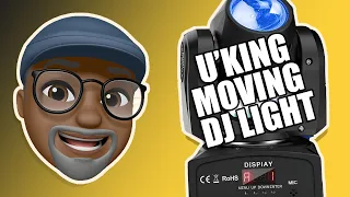UKing Moving Head Lights 60W Dj Lights- Unboxing & First Look