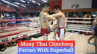 Muay Thai Clinching In Thailand