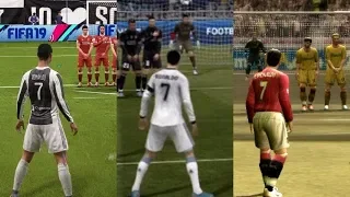 Free Kick From FIFA 97 to 19