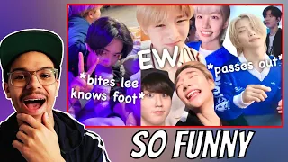 just stray kids being chaotic and out of context REACTION