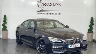 2016 BMW 6 SERIES 3.0 640D M SPORT GRAN COUPE 4d 309 BHP