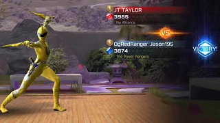 Dino Thunder Yellow Showcase!! [[Epic Match's]] Power Rangers Legacy Wars