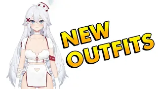 Veibae teases NEW OUTFITS for her live2D model