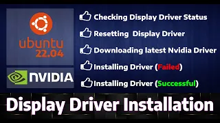 Nvidia Display Driver (525.89.02)  Installation (and update) on Ubuntu 22.04