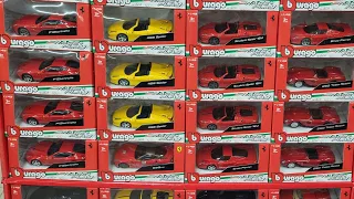 Mega box macchinine....Ferrari Burago