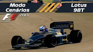 F1 2013 - MODO CENÁRIO CLÁSSICOS - LOTUS 1986 - JEREZ DE LA FRONTERA | Jogos Clássicos | #50K