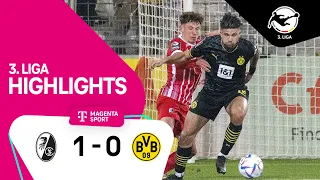 SC Freiburg II - Borussia Dortmund II | Highlights 3. Liga 22/23