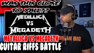 WE CROWNED A WINNER!! | Metallica VS Megadeth (Guitar Riffs Battle) | Reaction