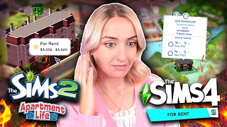 sorry to the sims 4: for rent but the sims 2 done it better