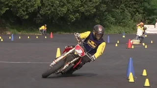 2019 5 26 Dunlop Moto Gymkhana Yoshino 選手 CRF450X h 2