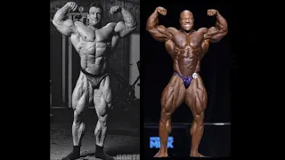 Dorian Yates(3 Weeks Out 1993 Mr.O) Vs Phil Heath(2013 Mr.O)