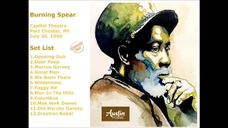 Burning Spear Live World Tour 1990 NY,NY