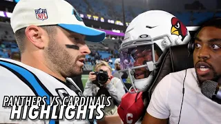 Cardinals vs Panthers | Week 4 2022 Game Highlights Reaction