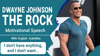 Dwayne the Rock Johnson's Biggest Regret with English Subtitles #TheRock  | Inspire You