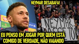 NEYMAR DESABAFA em ENTREVISTA sobre PSG! “FIQUEI MUITO TRISTE!”