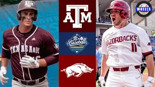 #10 Texas A&M vs #2 Arkansas | SEC Tournament Round 2 (Double Elimination) | 2023 College Baseball